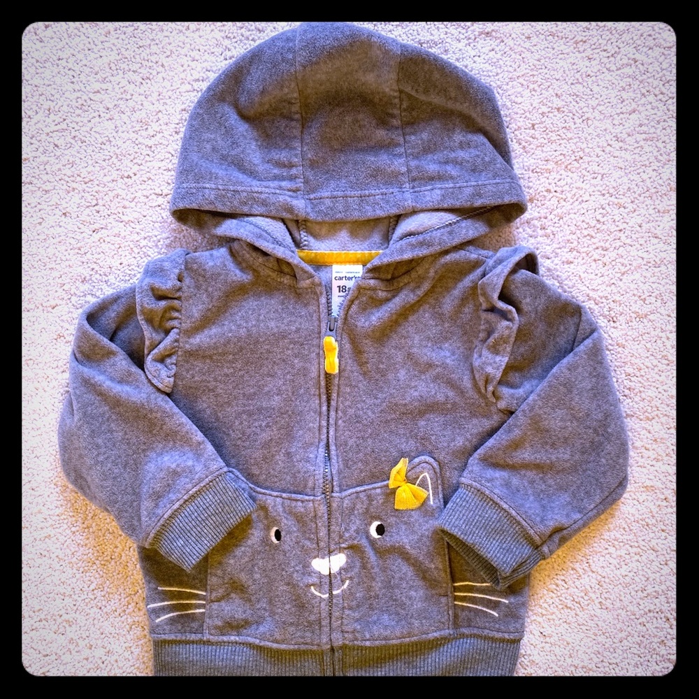 Zip up jacket size 18 months